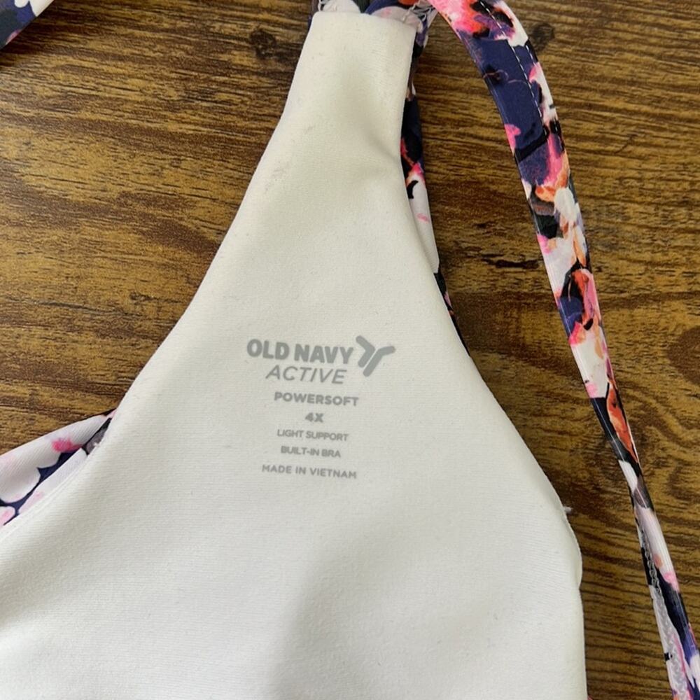 Old Navy 4x Colorful Floral Powersoft Built In Sp… - image 8